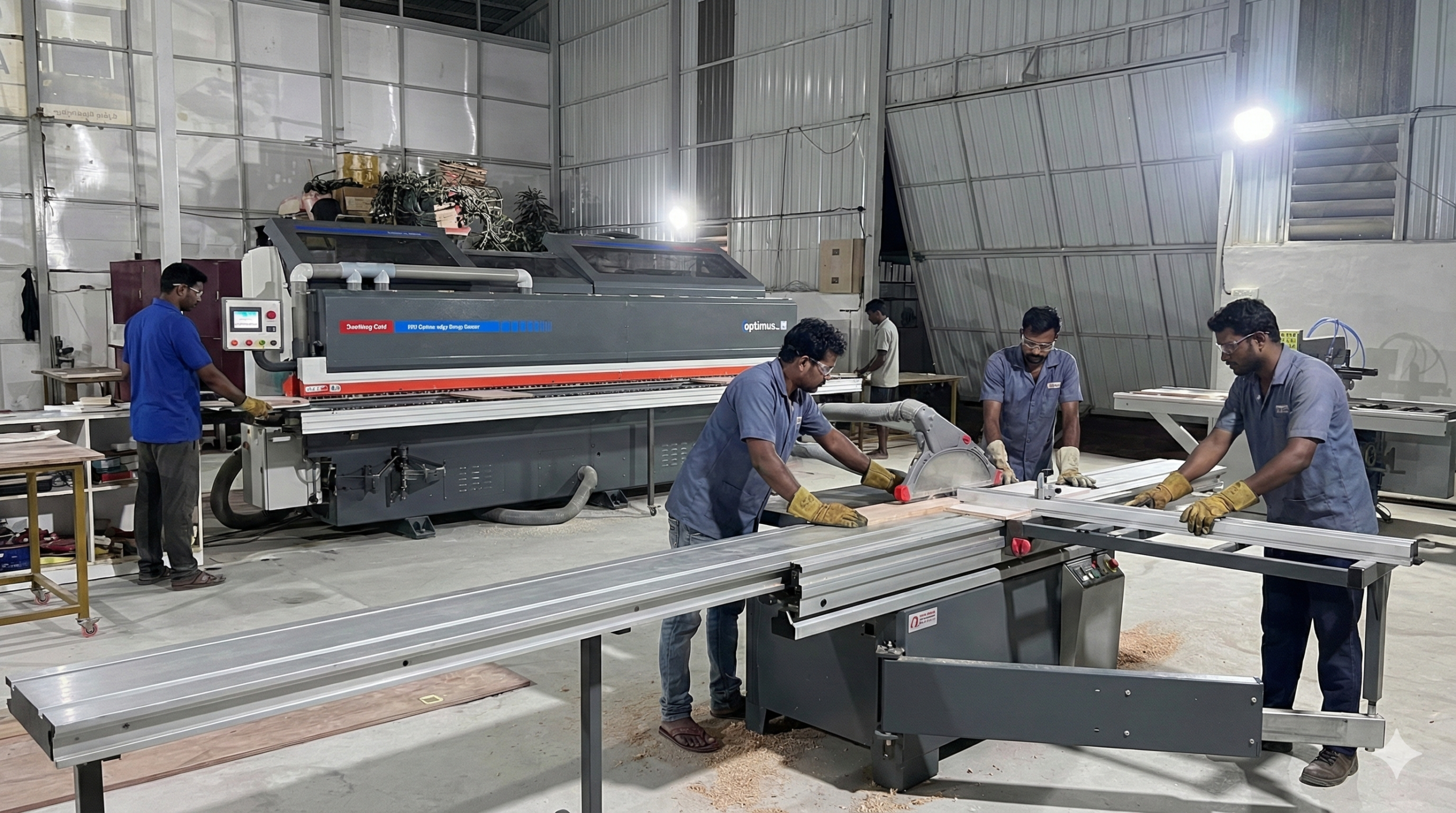 aarya interio factory image ( cutting)